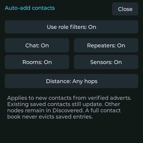 DeskOS 1.9 contact role filters and distance control
